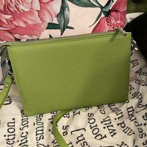 Dagne Dover Essentials Clutch Wallet, Ltd Ed Lime